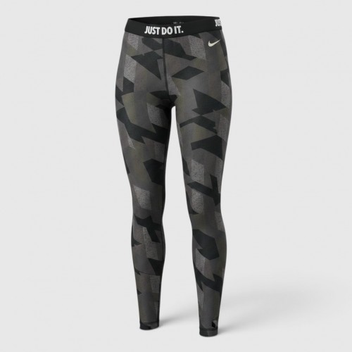 Nike Just Do It Camo Leggings – Γκρι/Χακί / Pre-Owned